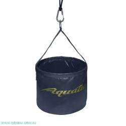 Ведро AQUATIC В-08 мягкое малое на карабине Ведро AQUATIC В-08 мягкое малое на карабине